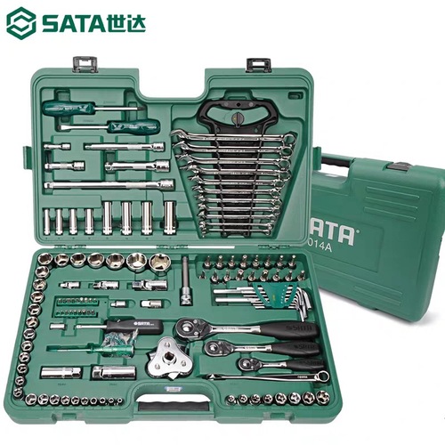 Set of 22/52/60/46 Combination Socket Wrench Set, Universal Ratchet Tools, Complete Fastening Tool Kit for Automotive Repair