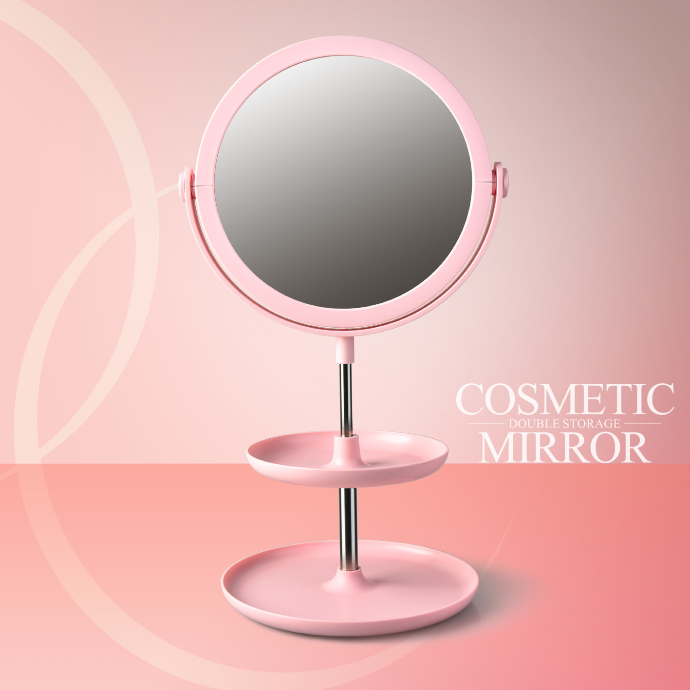 B0120双层收纳化妆镜 主图3无标