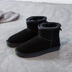 Новый австралия JOJOAUGG снег сапоги ботинки воловья кожа студент ботинки мужской снег сапоги скольжение зимний сохраняющий тепло