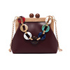 Universal wooden chain, one-shoulder bag, 2021 collection, suitable for import, internet celebrity