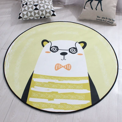 room coffee table round carpet, Avtomobil döşəmə paspasları - dr-xiong-80cm-diameter-round