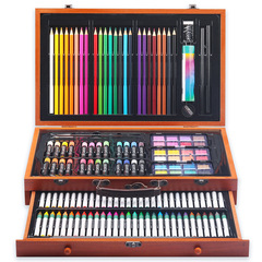 Factory direct sales 142-piece painting set art drawing pencil crayon set children's art supplies wholesale