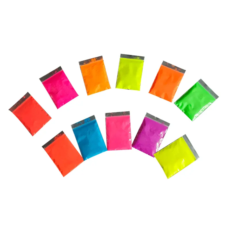 进口货源现货批发水油通用荧光颜料 英国华乐ZVM荧光粉