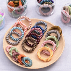 Phone ring, women's invisible simple minimalist fashion band, simple sanding hair tie, large quantity wholesale