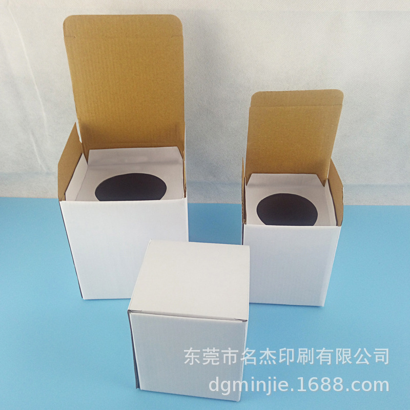 96X96X80MM帕灯白盒配内卡LED灯牛皮纸盒太阳能灯地摊灯灯包装盒