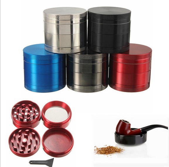 40mm zinc alloy metal tobacco grinder, g...