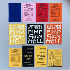 New fashion accessory decorative patches with printed letters, multi-color patch labels, screen printing, washable