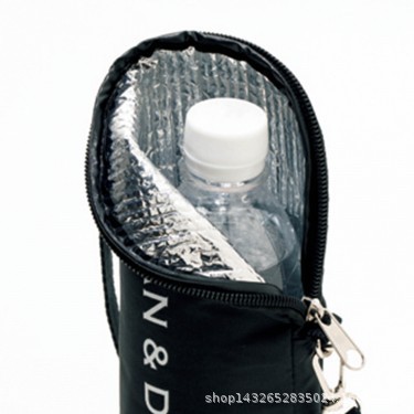 Japanese Magazine DEAN & DELUCA Large Capacity Foldable Portable Shopping Bag Water Bottle Insulation Cover Set of 2