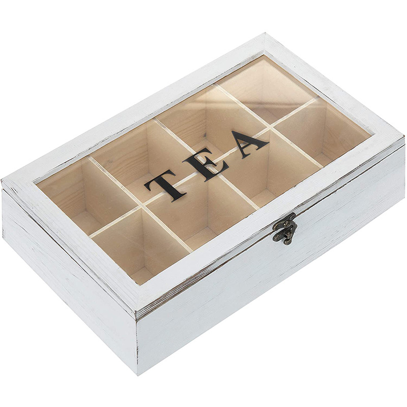 厂家直销8格仿古茶叶盒 木制茶叶包装盒 、茶叶包装盒 、木制礼盒