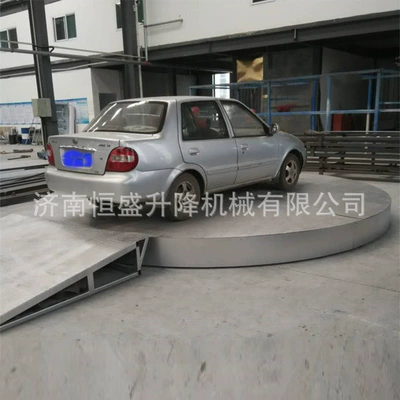 Automobile Rotating Plate Exhibition Hall Avtomobil fırlanan platformaları