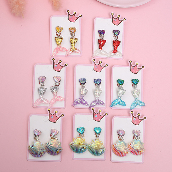 Children's marine ear clips