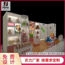 展柜制作 木制展柜 服装展柜 母婴用品烤漆展柜 鞋包展架