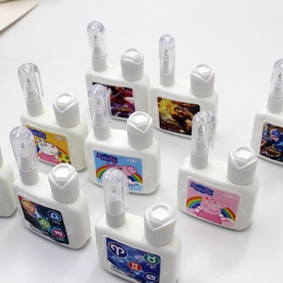 Wholesale Correction Fluid Multi-style Cute Cartoon Bottled Correction Pen Brush Dual-use Correction Fluid Correction Liquid Stationery
