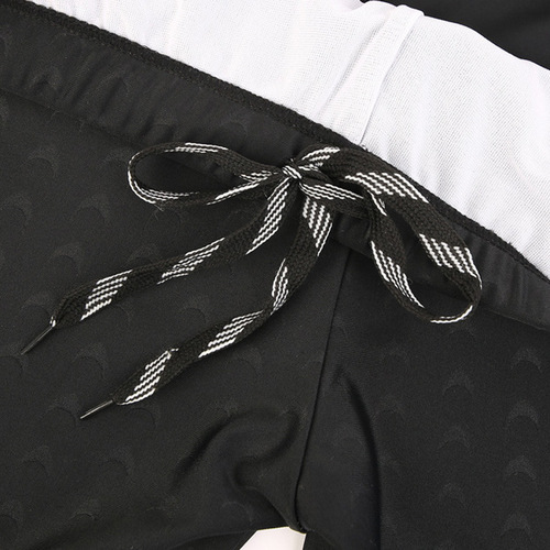 Factory wholesale swim trunks biomimetic shark skin men's briefs large size high waist hot spring swimming trunks trendy