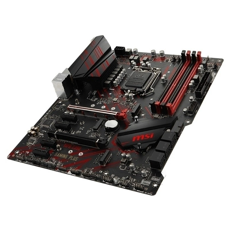 Материнская плата для э-спортов Micro-Star MPG Z390 Gaming Plus поддерживает процессор CPU 8.9 поколения 1151 иглового типа