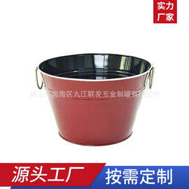工厂大冰桶镀锌铁桶马口铁大冰桶户外派对桶户外铁桶