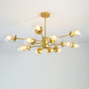 Scandinavian modern ceiling lamp for living room, LED lights for bedroom, Nordic style, internet celebrity