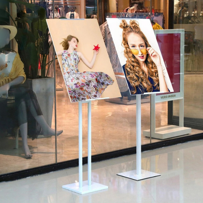 kt板展架广告指示牌展示牌立式落地式海报架直面立牌pop展示架