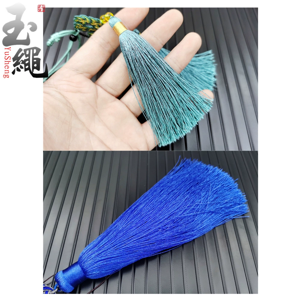 [冰丝线小卷3股流苏线绕线手工diy吊坠车挂包挂穗子线中国结吊穗线]