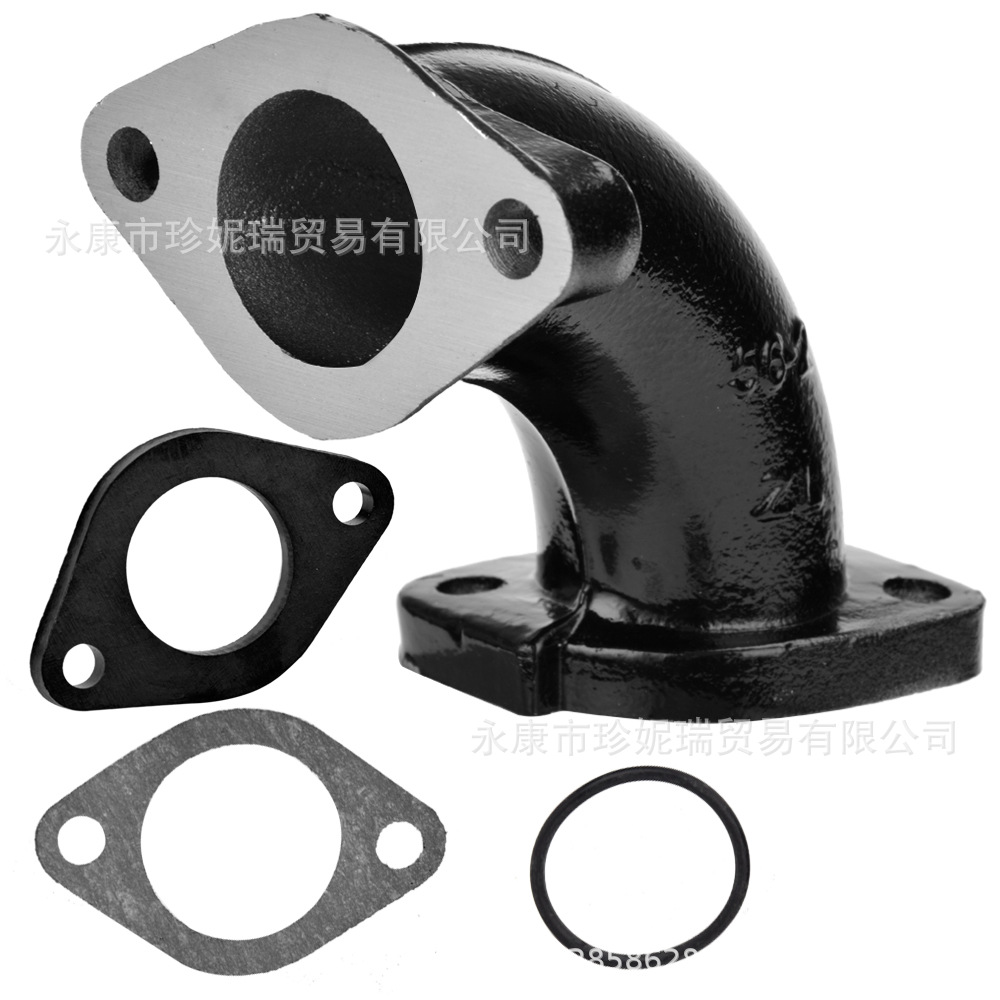 越野摩托车宗申卧式125-160CC VM22化油器26mm接头56-2进气管歧管