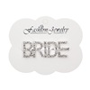 Cross -border INS Wind BRIDE English Letter Hair Diamond Diamond Word Platcol Bangs Personal Personality Trends