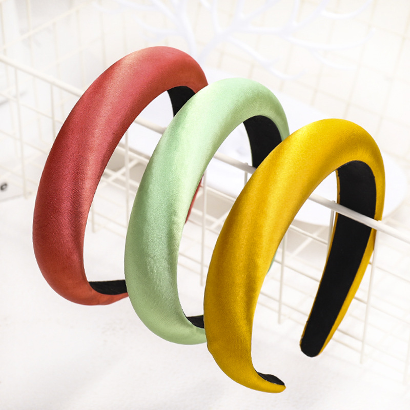 Simple Fashion Solid Color Fabric Headband display picture 15