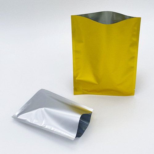 Factory direct sales dumb aluminum bag three-side sealing aluminum foil bag tea moisture-proof heat machine sealing bag foot mask packaging bag