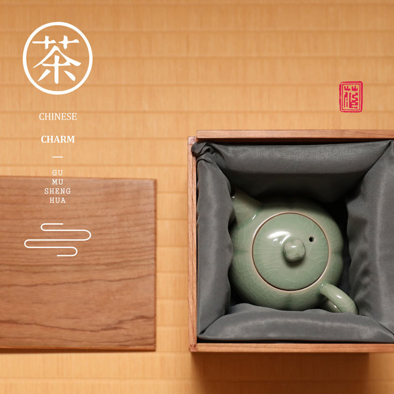 实木茶器盒茶具礼盒高档木盒茶壶茶杯包装盒礼品盒定制工厂直销