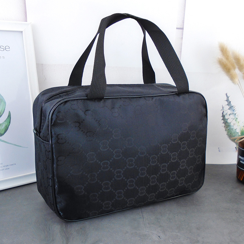 Portable take a shower fashion portable Workers Lunch box bag portable capacity lovely student Wash and rinse Storage bag