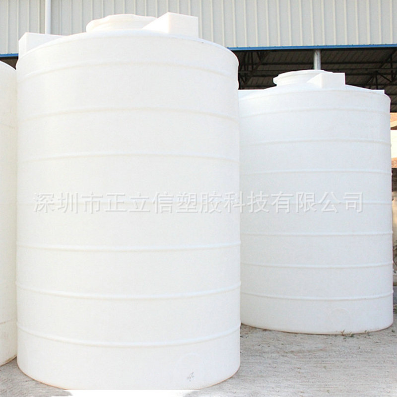 4吨平底塑胶水箱 一次成型4立方平底塑料水箱PE水塔