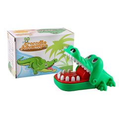 Careful Crocodile Chewing Hand Crocodile Toy Parent-Child Interactive Prank Crocodile Biting Finger Tooth Pulling Game Party Toy