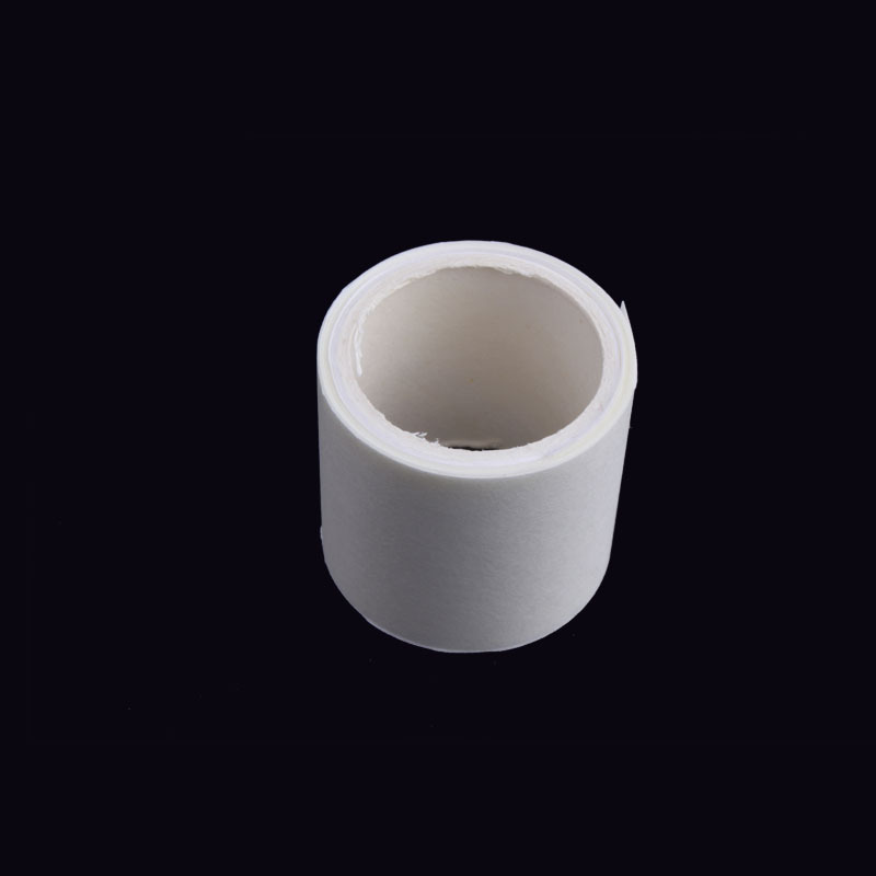 Cinta de seda de uñas cinta protectora de uñas blanca Reparación de tela adhesiva anti-Daño de uñas 1 m de largo en caja