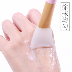 面膜刷軟毛塗面膜刷子臉部柔工具泥膜美容刷塗抹硅膠刷3支裝