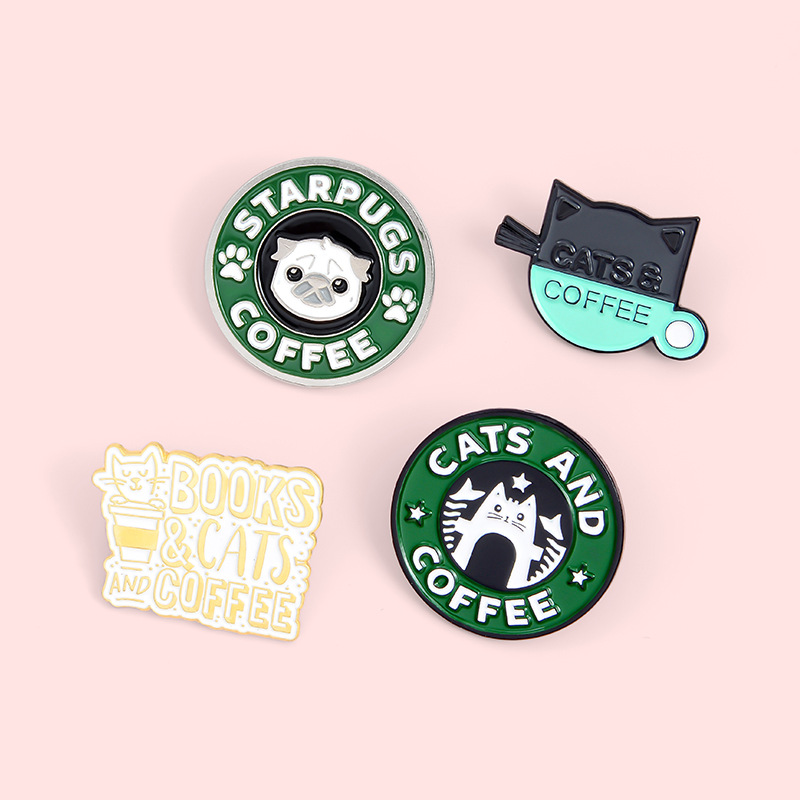 Cat Café Badge