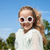 Korean Edition Children&#39;s Sunglasses 2020 Spring and summer new pattern Flower girl glasses