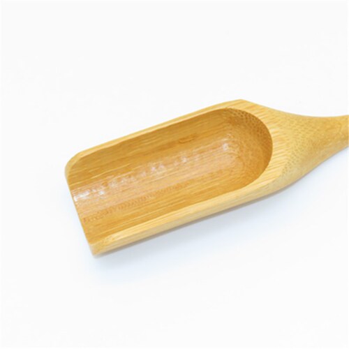 New bamboo tea spoon with logo and non-splicing bamboo tea spoon, tea set, tea ceremony six gentlemen accessories, factory direct sale
