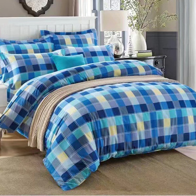 厂家供应 婴儿床儿童家纺床品面料 新花型 40支斜纹印花纯棉面料|ru