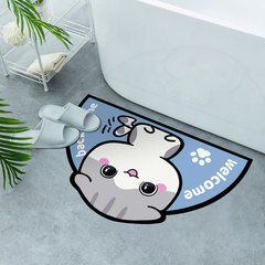 佩格新品萌寵小狗卡通地墊防水地貼入門墊自粘PVC加厚地板貼BMX02