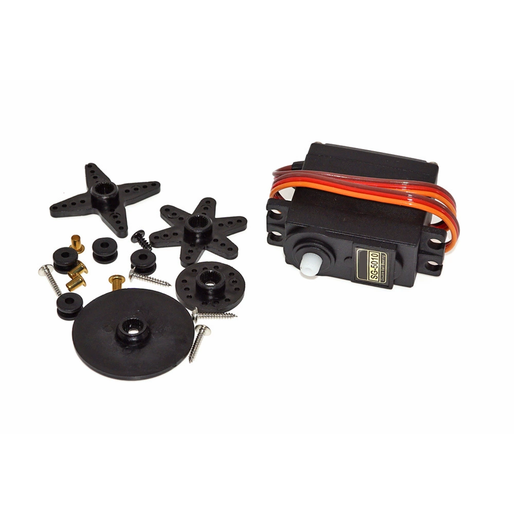 Okystar OEM / ODM SG5010 серводвигатель RC 360 градусов для роботов