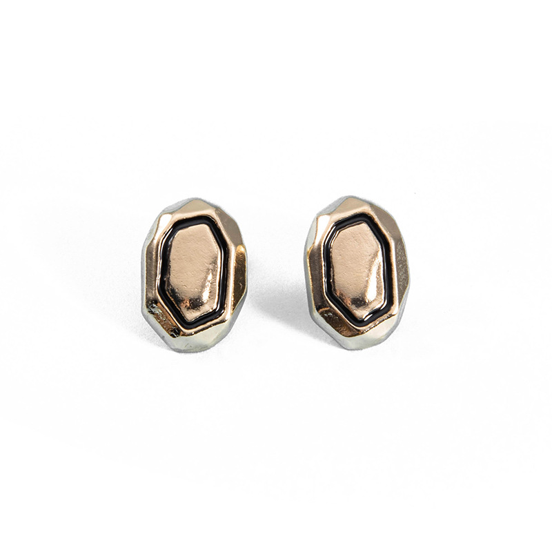 New Geometric Irregular Dripping Oil  Fashion Earrings display picture 9