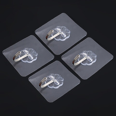 Strong, No-Drill Hooks for Bathroom & Shower—Home Use, Door-Back Design, Punch-Free, Kitchen-Ready, Self-Adhesive, Cartoon-Style, Traceless Wall-Mounted Hooks