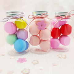 Canned Ultra Soft 5-Pack Beauty Sponges, Non-Absorbent, Expand in Water, Dry and Wet Dual Use, Color Cosmetics Sponge Pads