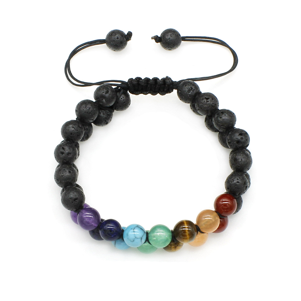 Fashion Geometric Stone Braid Bracelets display picture 1