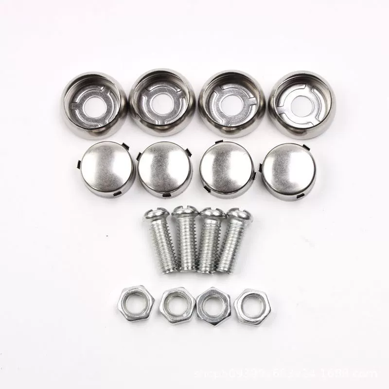 Автомобильные номерные знаки из нержавеющей стали застежка винт уплотнения