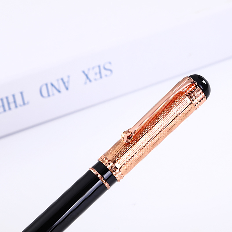 Fábrica al por mayor regalo pluma bolígrafo pluma de firma de metal negocios Bolígrafo De Metal bolígrafo Logotipo de pluma de metal personalizado