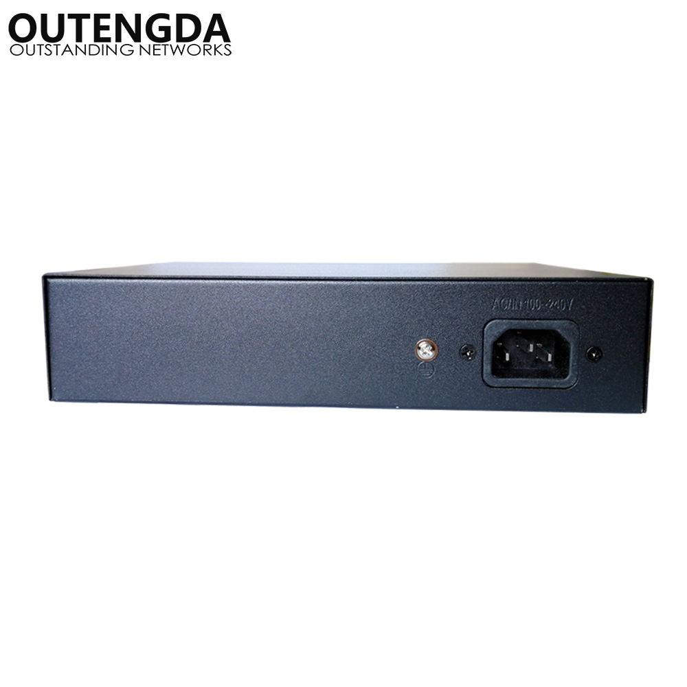 欧腾达802.3af标准poe供电交换机48V交换机8口poe供电无线ap