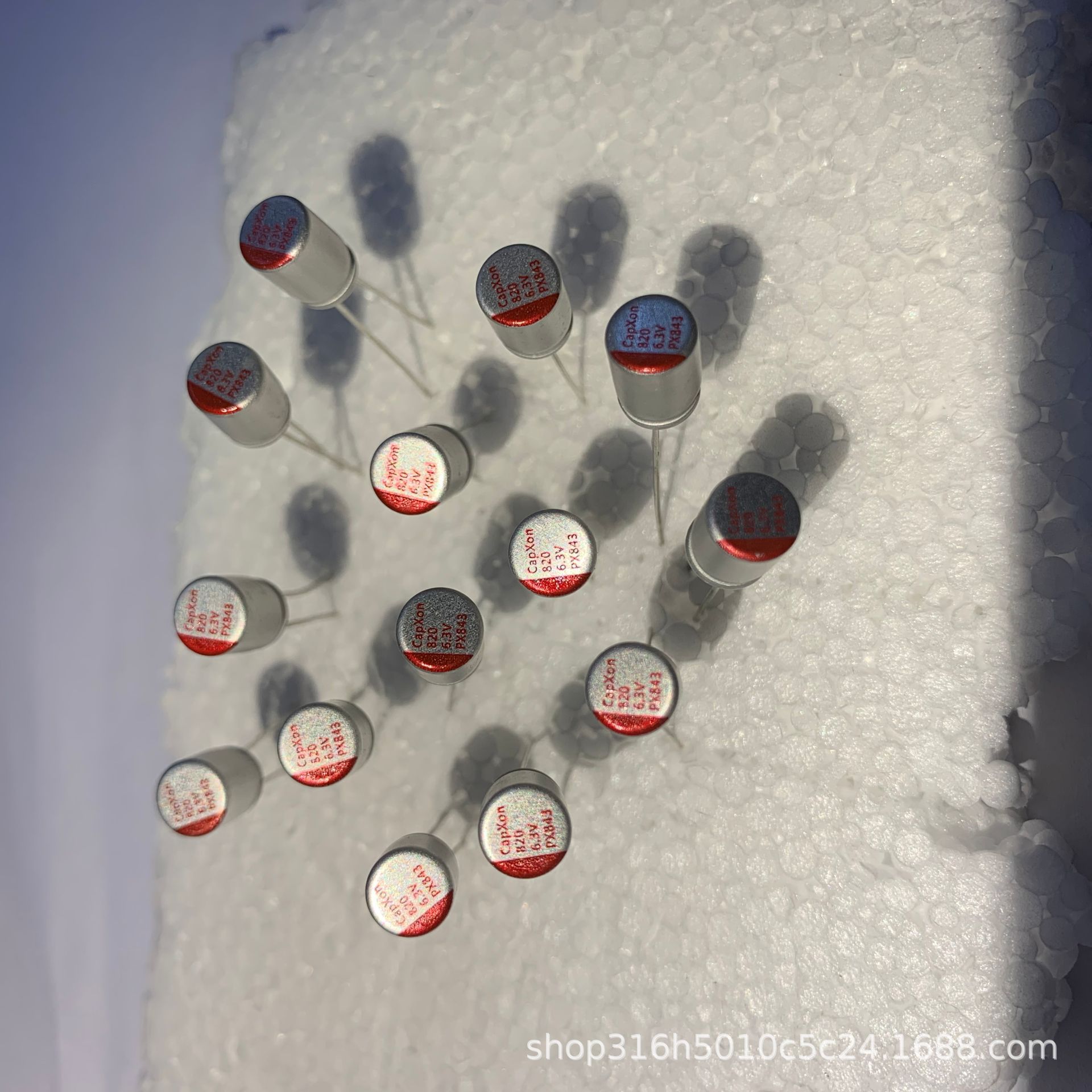 6.3V820UF 6*8MM 高分子 820UF6.3V 丰宾牌子充电器专用固态电容