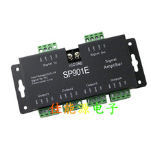 SP901E��̖�ֿ���WS2811/2812B/6803ȫ�òʟ�led4·��̖�Ŵ���