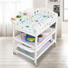 Comfort station baby nursing Storage solid wood paint No formaldehyde multi-function take a shower Newborn baby change clothing