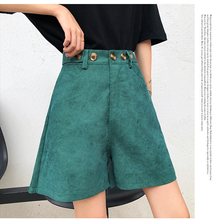 Jual women's summer retro shorts high 